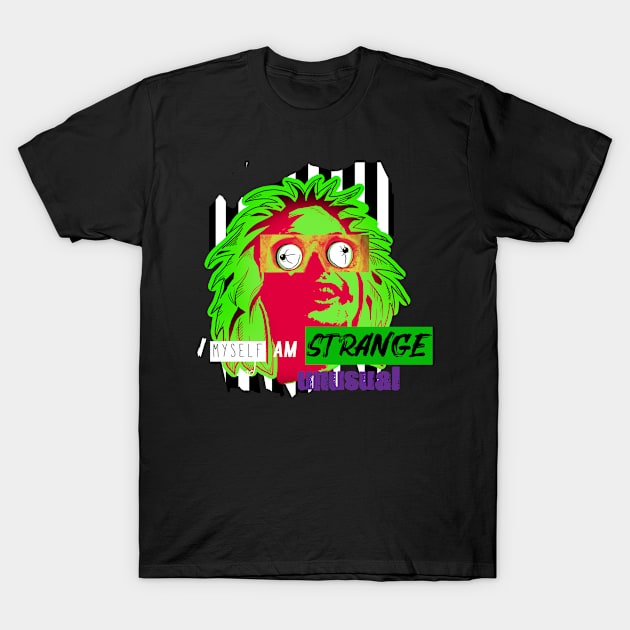 Beetlejuice T-Shirt by mephobiadesigns